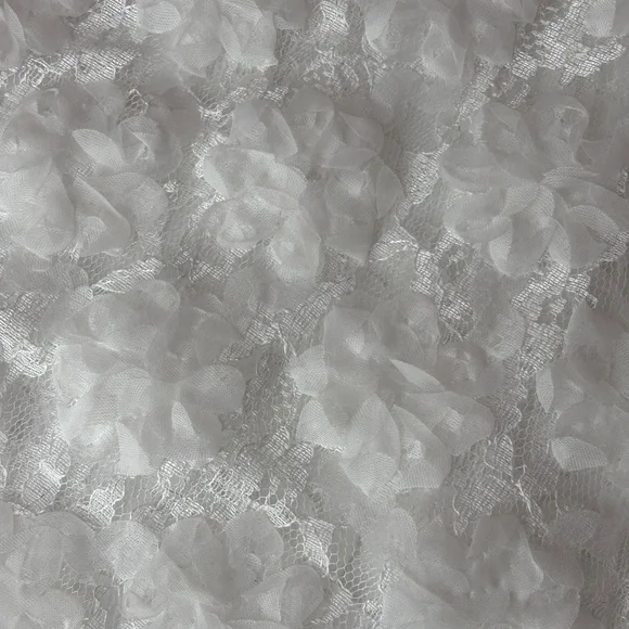 Lulus Destiny One-Shoulder High-Lo Midi Dress - Ivory White Size S - Picture 11 of 13